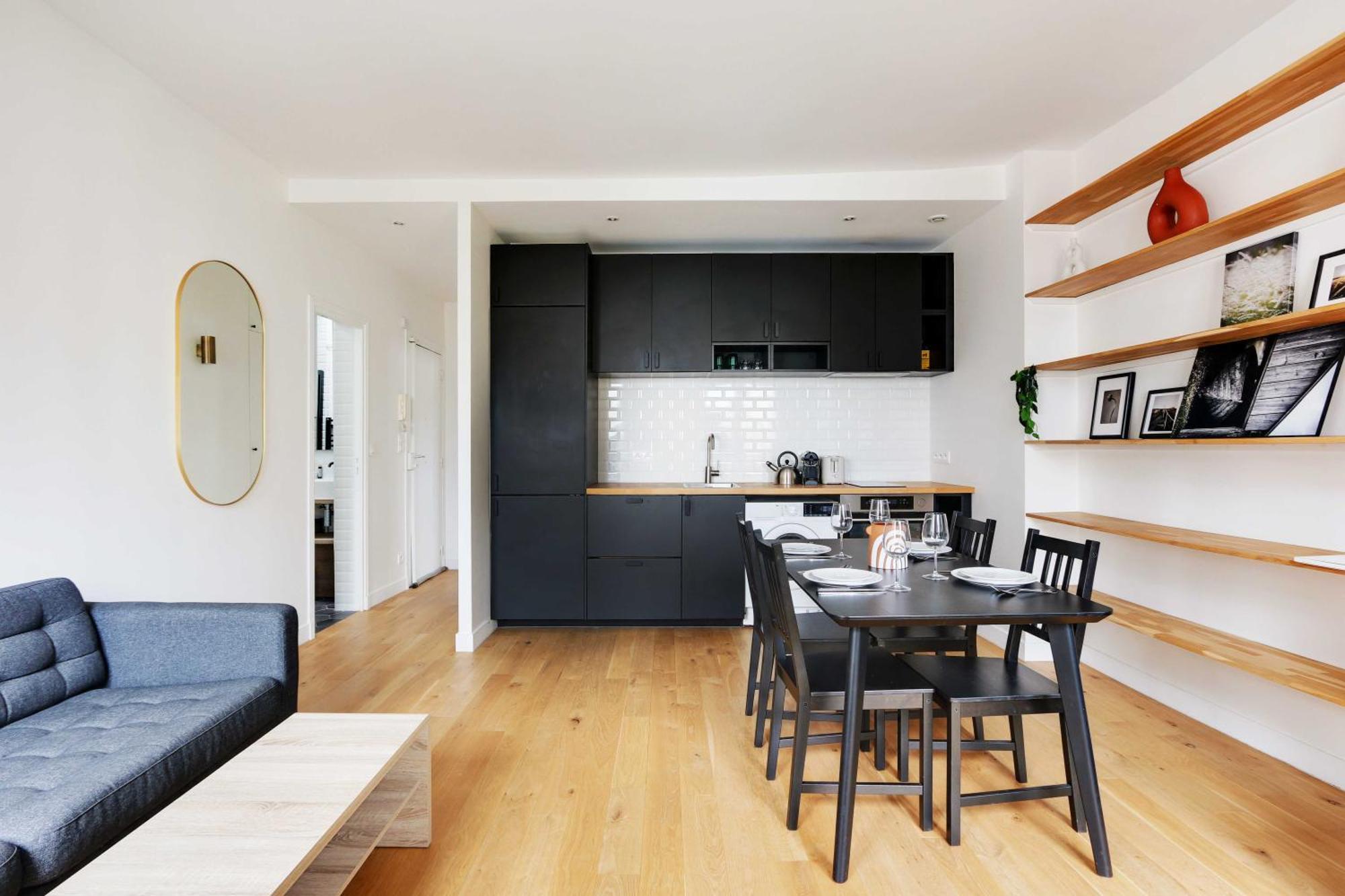 Charming Appt - 1bd-2p - Near Canal Saint Martin Appartement