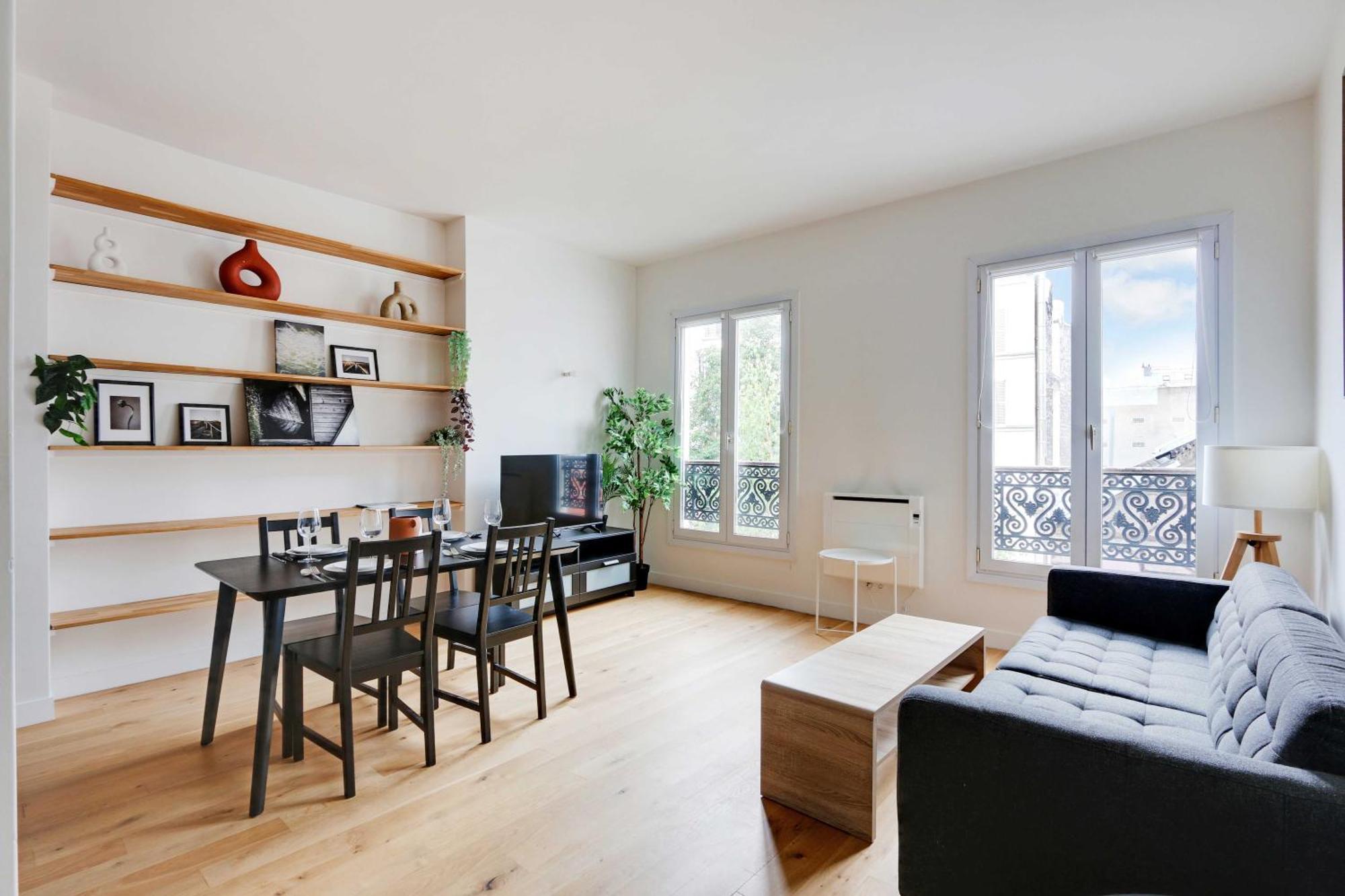 Charming Appt - 1bd-2p - Near Canal Saint Martin Appartement Parijs